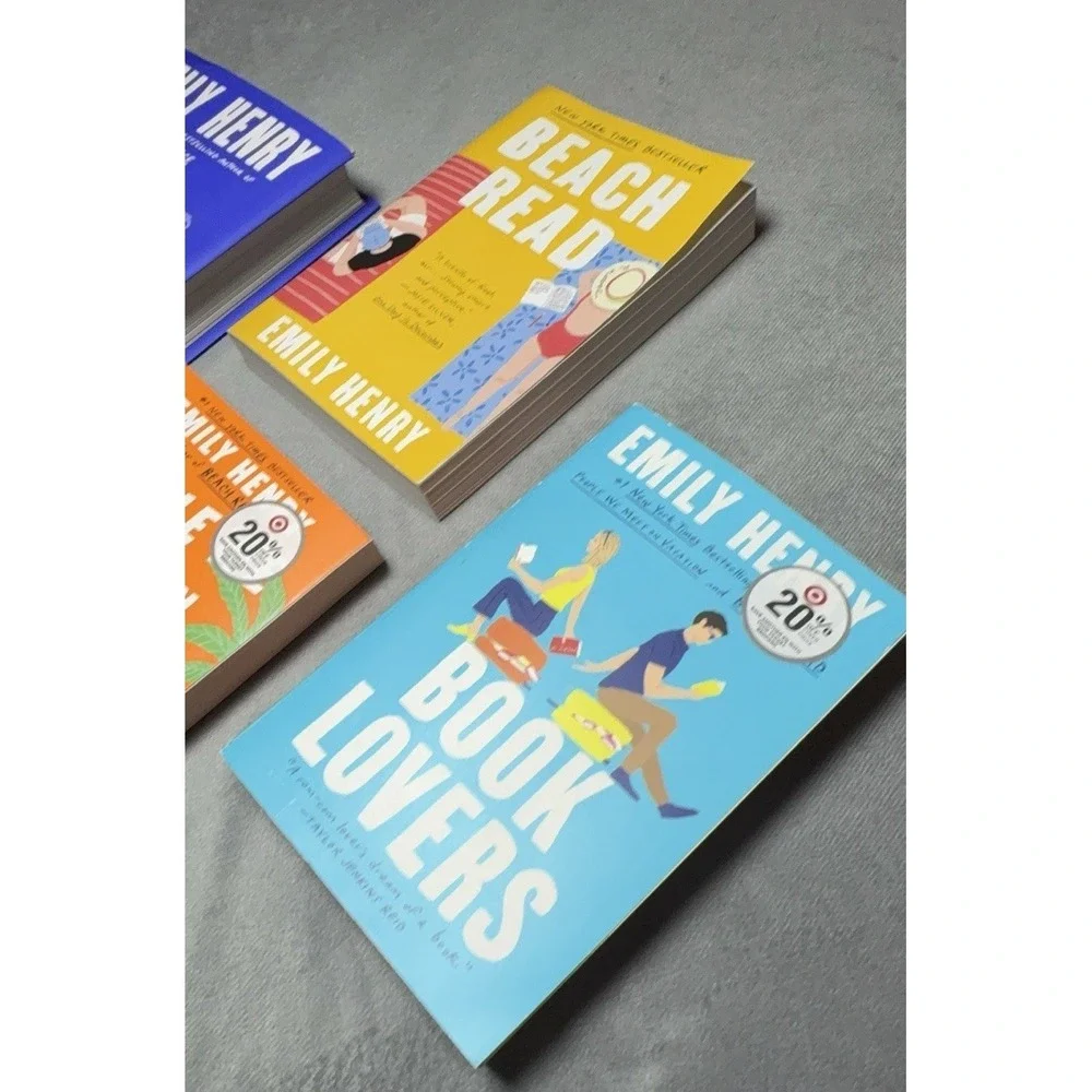 EMILY HENRY Lot. Book Lovers, Funny Story (hardback), Beach Read, People We Meet